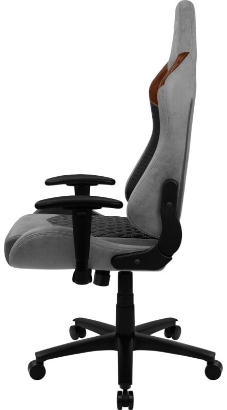 (EU) Игровое кресло Duke Alcantara Style Tan Grey, 29822189, Серое