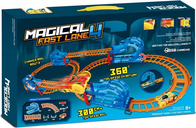 Автотрек BSQ Magical Fast Line 300 см (BSQ-3063)