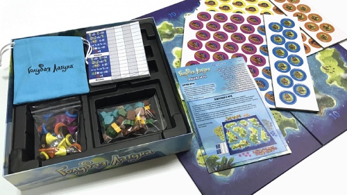 Настольная игра ZVEZDA Голубая лагуна (ZV-8773)