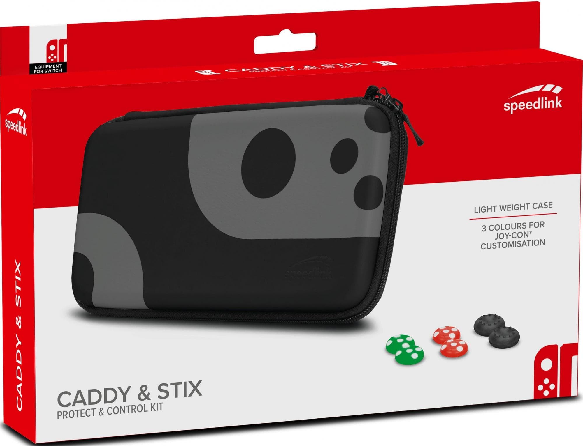 Набор аксессуаров SpeedLink для Nintendo Switch (чёрно-серый)