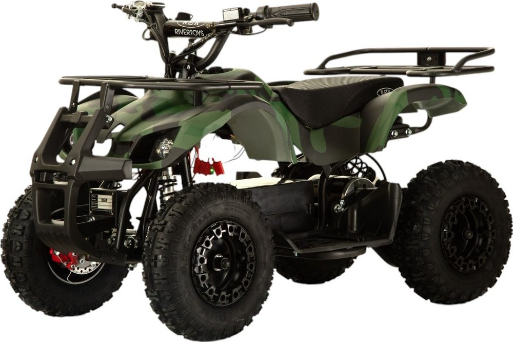 

Детский электроквадроцикл RiverToys (ANRI) (зеленый камуфляж)