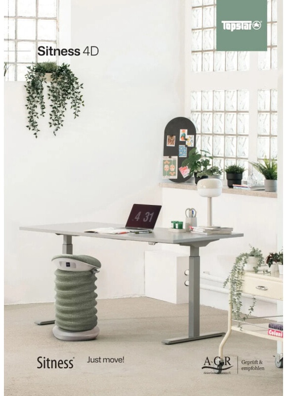 (EU) Ортопедическее стул Sitness Aktiv-Sitz 4D AGR, 241552496, Зелёный
