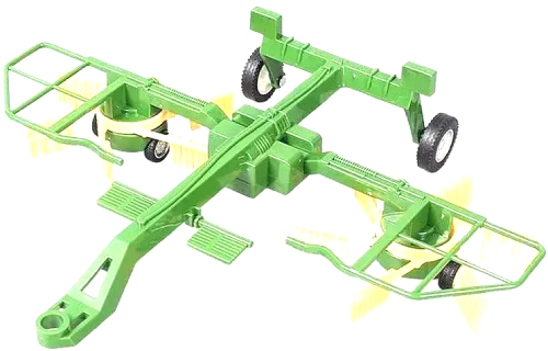 Радиоуправляемая модель фермерский трактор Korody KR6637HB с роторной косилкой