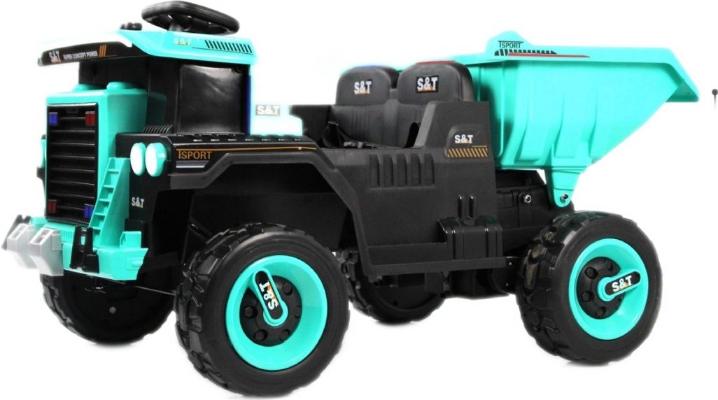 Детский электромобиль RiverToys K555PX зеленый