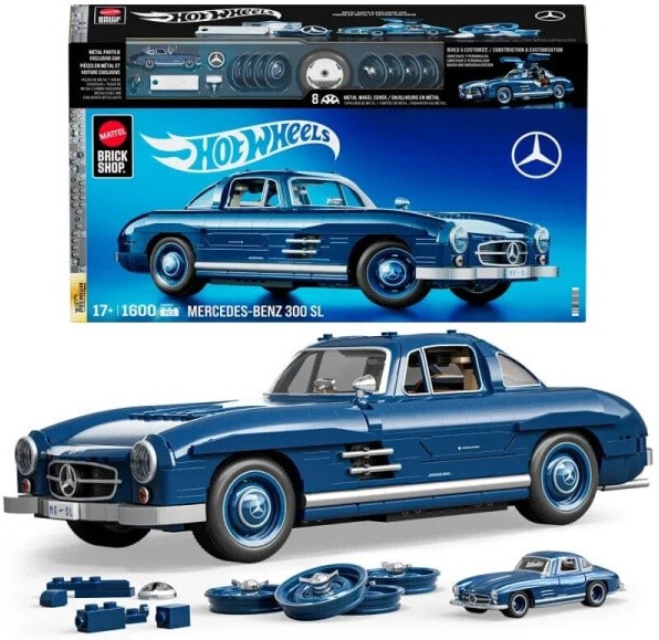 (EU) Конструктор-автомобиль LEGO Hot Wheels Mercedes Benz 300SL