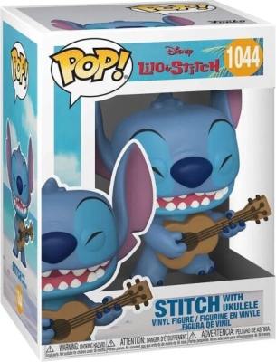 (EU) Фигурка Funko POP! Disney Lilo & Stitch: Stitch with Ukulele (1044)