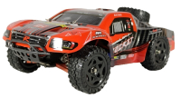 Радиоуправляемый шорт-корс Remo Hobby Rocket Brushless UPGRADE V2.0 (красный) 4WD 2.4G 1/16 RTR