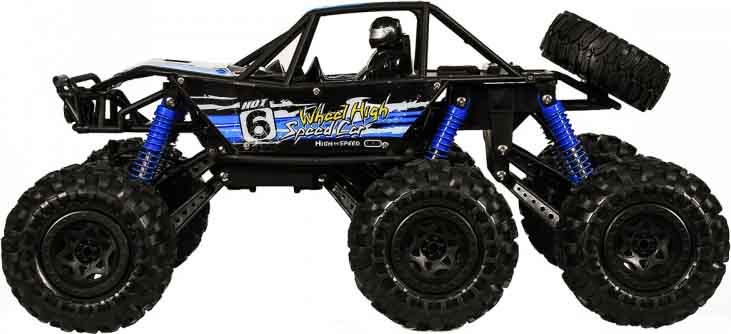 Радиоуправляемая модель MZ краулер-амфибия YY2001 6WD Blue (1к8) (MZ-YY2001)