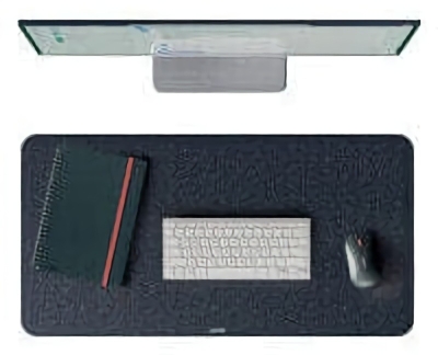 (EU) Коврик для мыши и клавиатуры LEITZ Large Felt 36x70 см Темно Серый