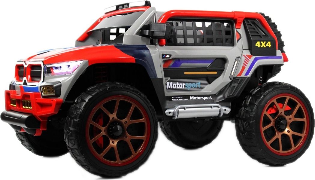 Детский электромобиль RiverToys K007AM серый