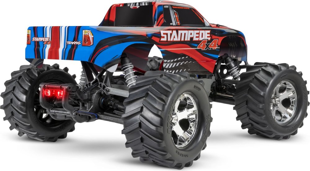 Радиоуправляемая модель монстр Traxxas Stampede 4x4 RTR 1к10 TQ Fast Charger (TRA67054-61-R)