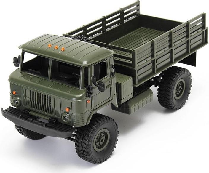 Радиоуправляемая модель WPL грузовая машина Газ 66 (1к16) зелёный