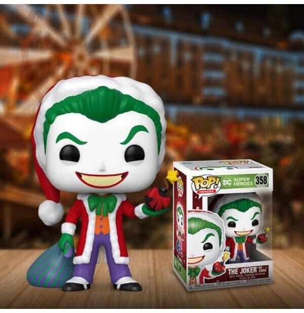 (CN) Фигурка Funko POP! Heroes: DC - The Joker (Santa) (358)