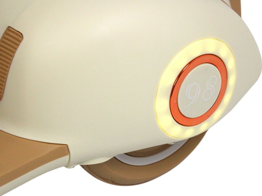 Детский электроскутер RiverToys (K444PX-A-BEIGE) бежевый