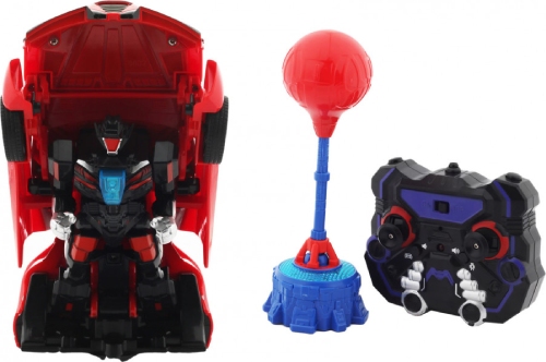 Радиоуправляемый робот JiaQi трансформер-боксер спортивная машина (TT686-S)