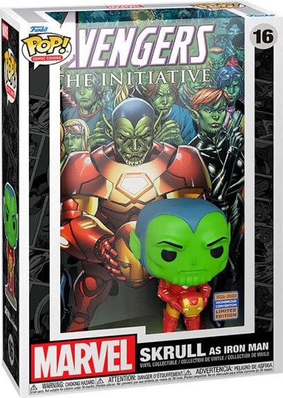 (EU) Фигурка Funko POP! Comic Covers: Skrull as Iron Man (16)