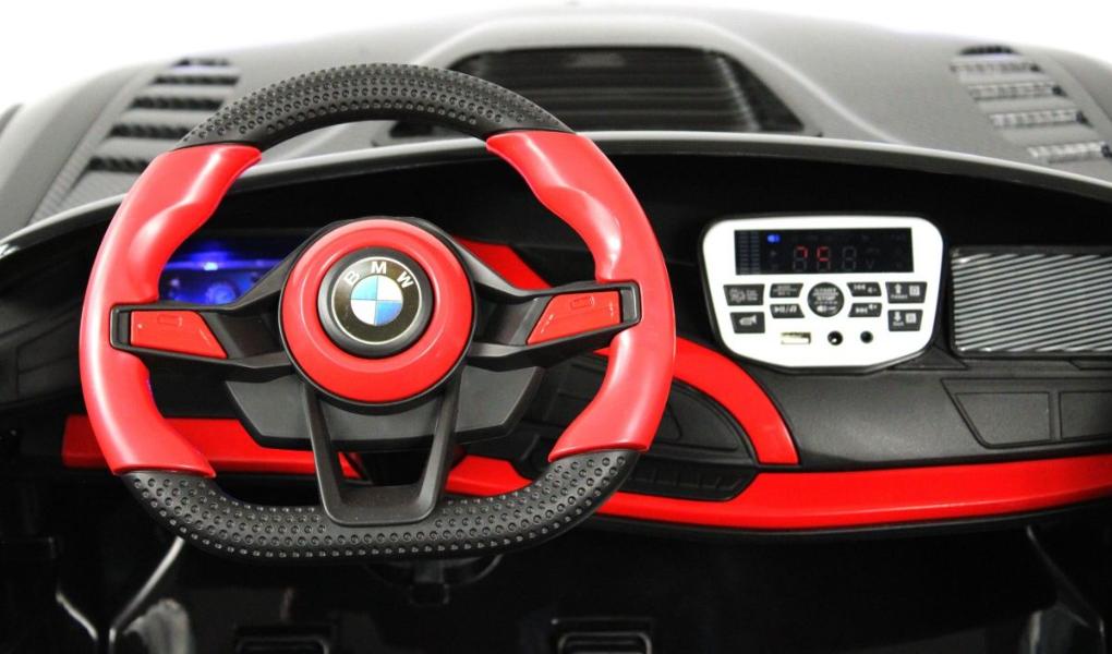 Детский электромобиль RiverToys G007GG черный