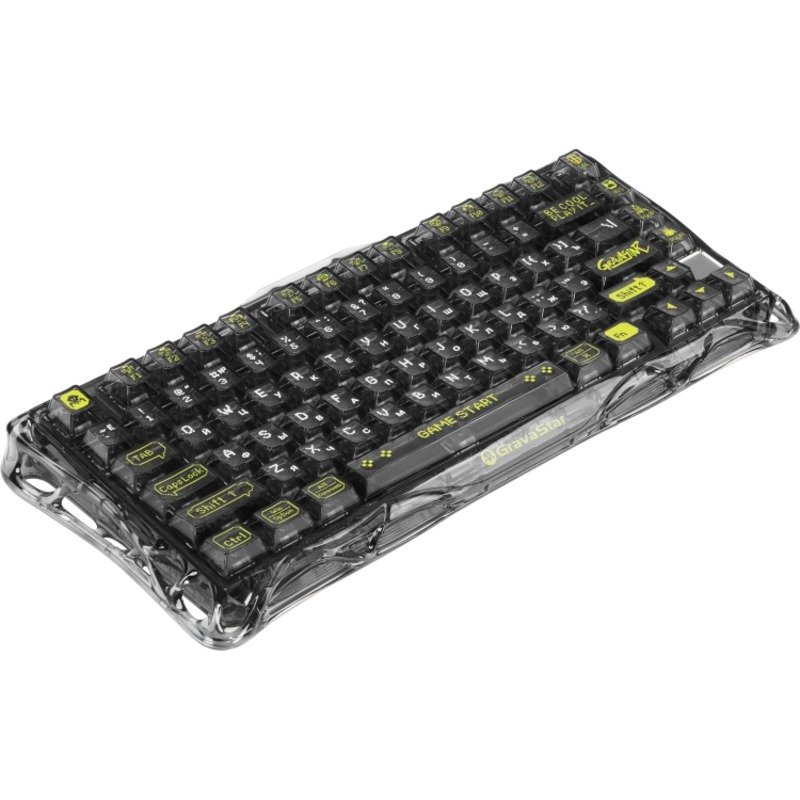 Клавиатура Gravastar Mercury K1 Pro BO BLK, Чёрная
