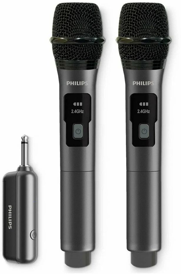 Беспроводной динамический микрофон Microphone DLM3491SP Б/С, 2 шт