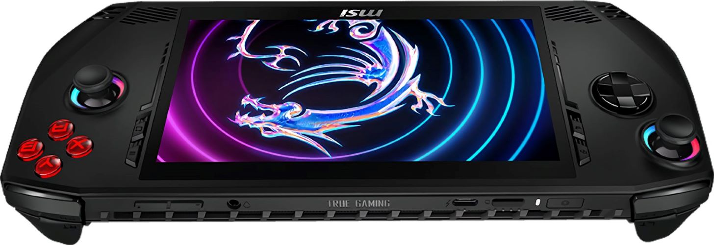 Игровая приставка MSI Claw 8 AI+ 1 Тб (чёрная)