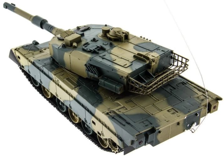 Р/У танк Heng Long 1/24 TYPE 90, стреляет шариками, RTR, 3808