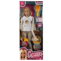 Кукла 29 см София беременная двойней, руки и ноги сгиб, акс, кор КАРАПУЗ в кор.24шт 66001B2-C7-S-BB