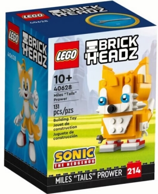 (EU) Конструктор LEGO Brick Headz Соник: Майлз «Тейлз» Прауэр (40628)