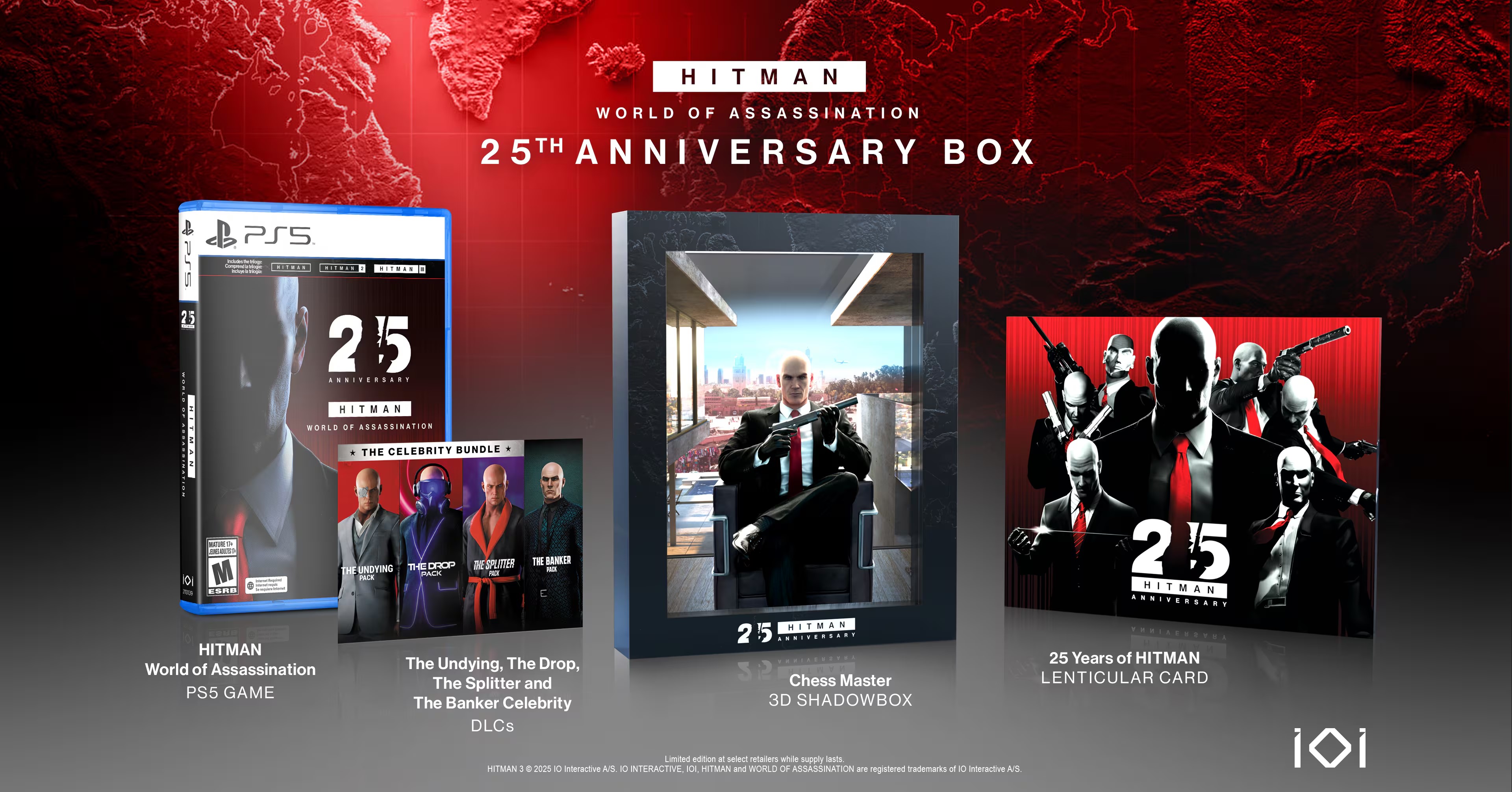 Игра Hitman World Of Assassination Anniversary Edition  (PS5, русская версия)