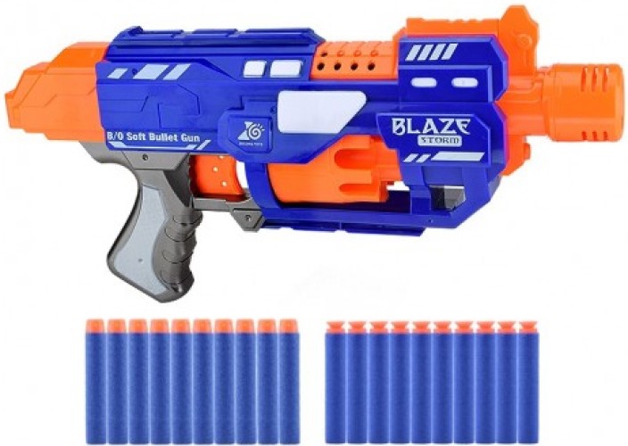 Пистолет Blaze Storm с мягкими пулями на батарейках, ZC7033