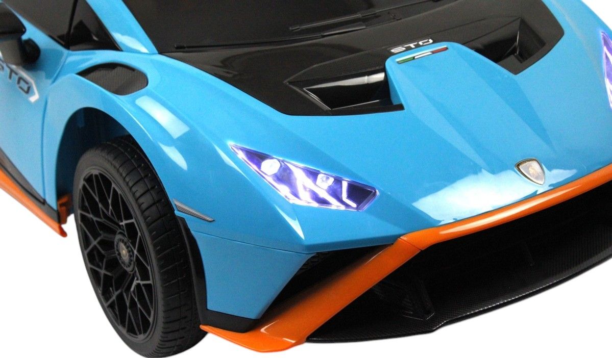 Детский электромобиль RiverToys Lamborghini Huracán STO (E888EE-BLUE) синий