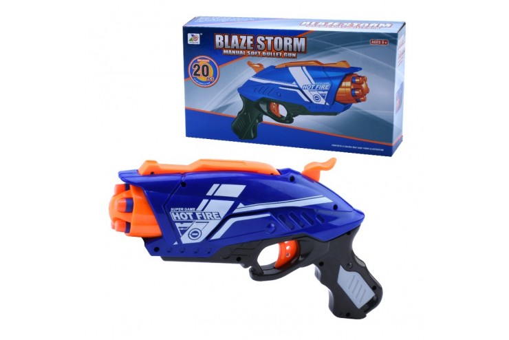 Пистолет Blaze Storm с мягкими пулями, Zecong Toys ZC7063