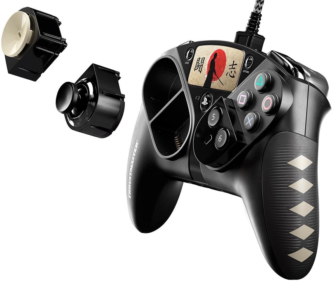 Комплект модулей Fighting Pack для Thrustmaster eSwap emea (чёрно-серый)