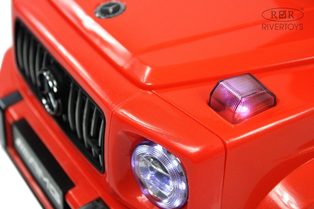 Детский толокар Mercedes-Benz G63 RiverToys (Z001ZZ-A) (красный бриллиант)