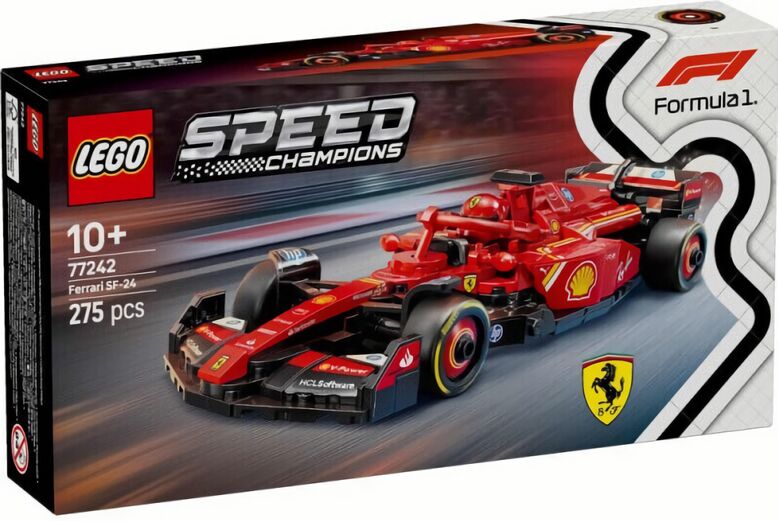(EU) Конструктор-автомобиль LEGO Speed Champions Formula 1 Ferrari SF-24 (77242)
