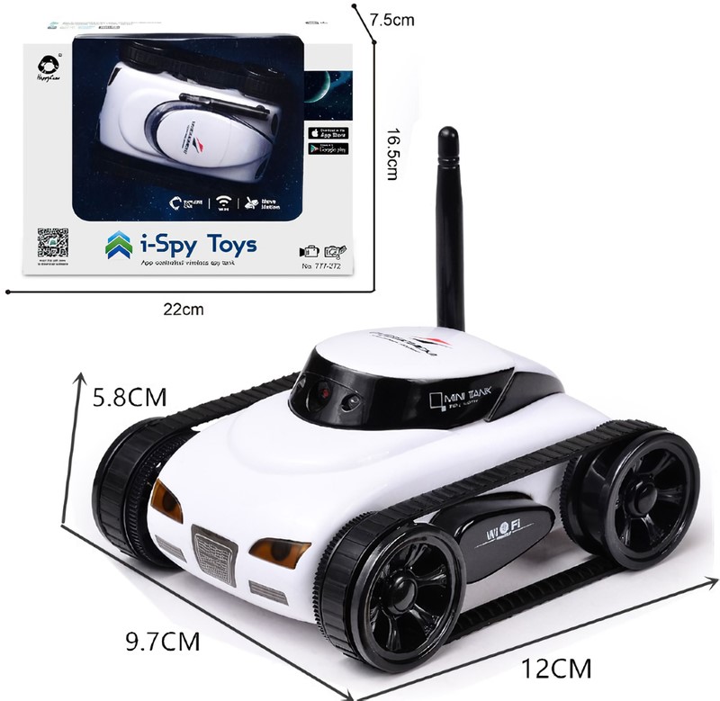 Радиоуправляемый танк-шпион i-Spy Toys (777-272)