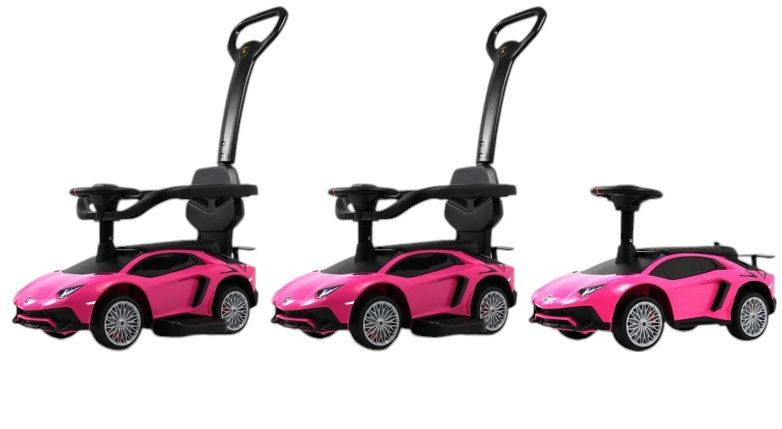 Детский толокар RiverToys (M555MM-D-PINK) розовый