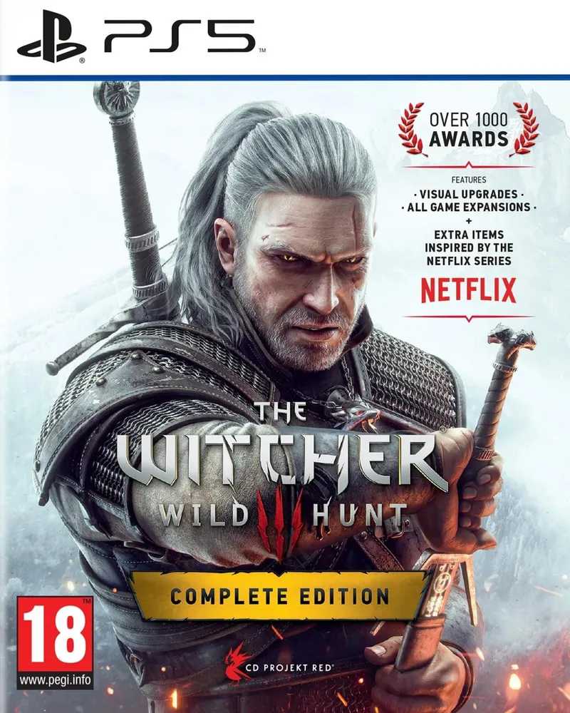 Игра Ведьмак 3: Дикая охота. Полное издание (PS5, русская версия)