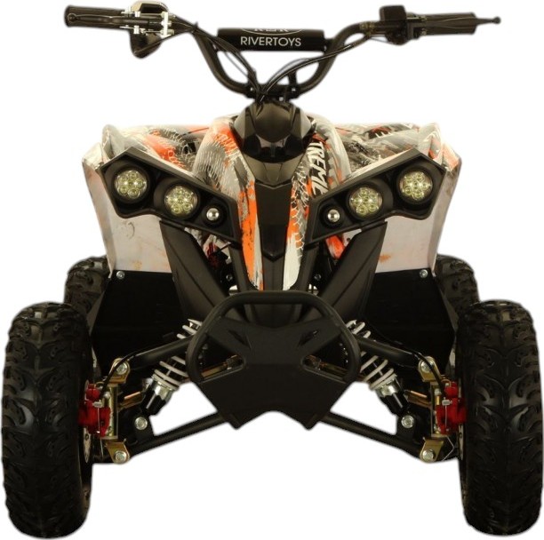 Детский электроквадроцикл RiverToys (MARK) (оранжевый)