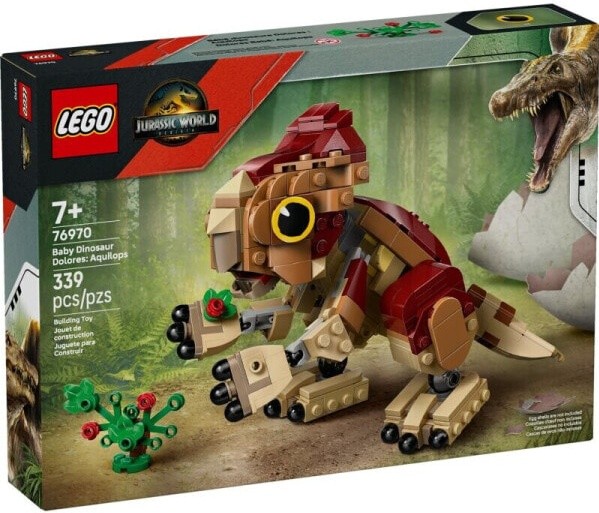 (EU) Конструктор LEGO Jurassic World Детеныш динозаврика Долорес: Аквилопс (76970)