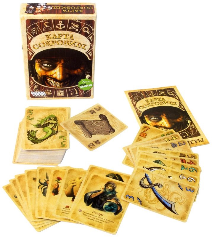 (EU) Настольная игра Hobby World Карта Сокровищ