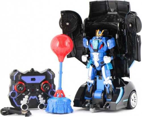 Радиоуправляемый робот JiaQi трансформер-боксер спортивная машина (TT685)