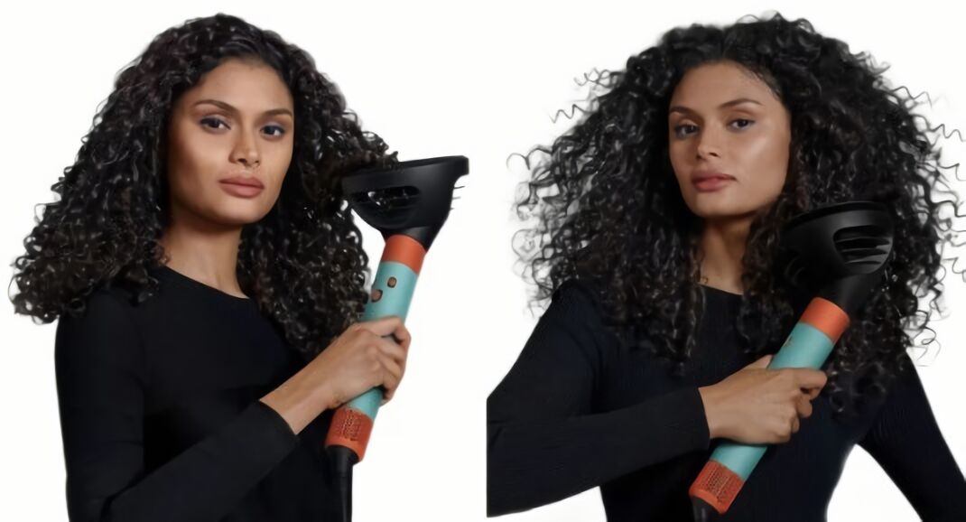 Стайлер Dyson HS08 (Ceramic Patina/Topaz, с диффузором)