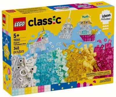(EU) Конструктор LEGO Classic Волшебная прозрачная коробка (11040)
