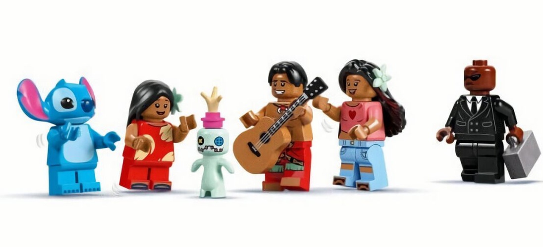 (EU) Конструктор LEGO Disney Пляжный домик Лило и Стича (43268)