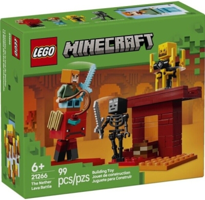 (EU) Конструктор LEGO Minecraft Битва у портала в Незер (21266)