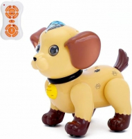 Радиоуправляемый робот Zhorya собака Умный Я коричневая (ZYA-A2744-1)