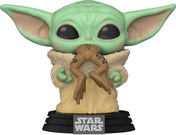 Фигурка Funko POP! Bobble: Star Wars: Mandalorian: The Child w/Frog (49932)