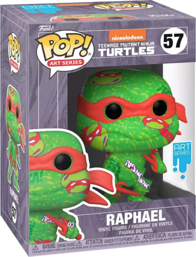Фигурка Funko POP! Vinyl: Art Series TMNT 2: Raphael w/Case Эксклюзив (59895)