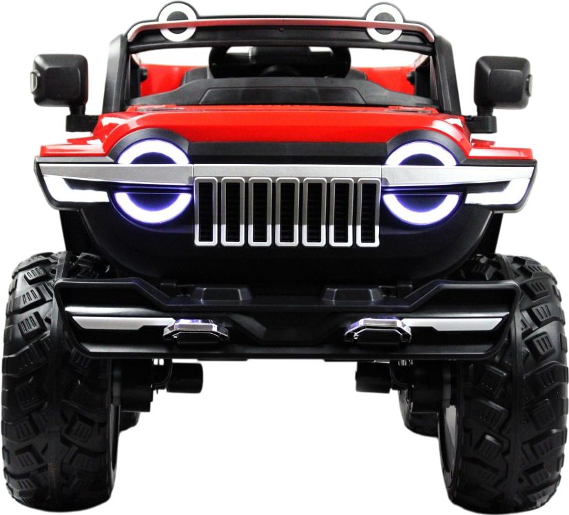 Детский электромобиль RiverToys М222БХ красный