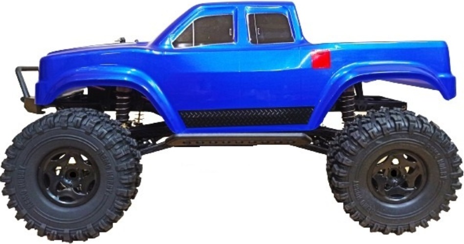 Радиоуправляемая модель Remo Hobby трофи Trial Rigs Truck 4WD (1к10) синий (RH10275-BLUE)